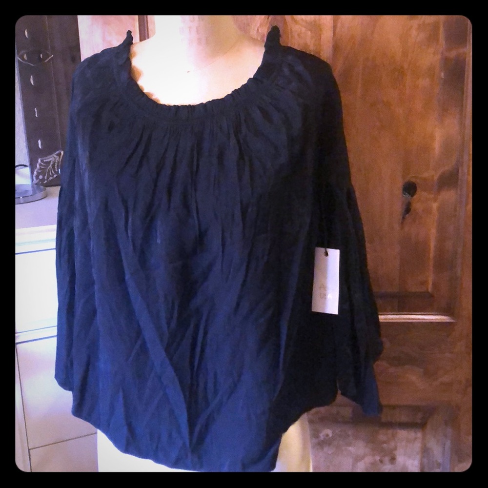Off the shoulder blouse